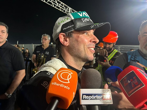 Ele venceu tanto a corrida sprint quanto a principal