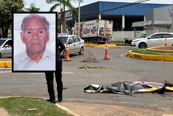 José Ferreira de Oliveira foi atropelado e morreu na tarde dessa terça-feira (19), em Lucas do Rio Verde
