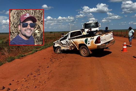 Com o impacto da batida, o engenheiro agrônomo morreu ainda no local 