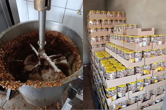 Fábrica clandestina paçoca