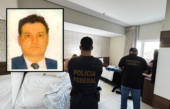 Humberto Silva foi preso, nessa terça-feira (25), no Hotel D’Luca, em Cuiabá