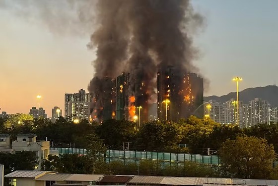 Incêndio em conjunto residencial de Hong Kong