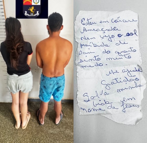 O filho da vítima e uma comparsa foram presos.