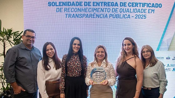É a primeira vez que o Município recebe essa certificação