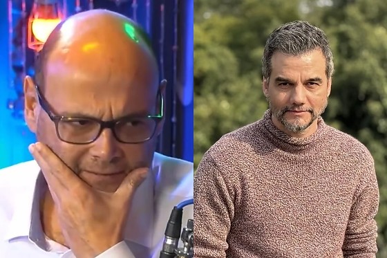 Marcelo VIP e Wagner Moura.