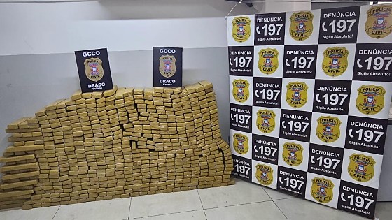 Droga foi apreendida em Várzea Grande nessa quarta