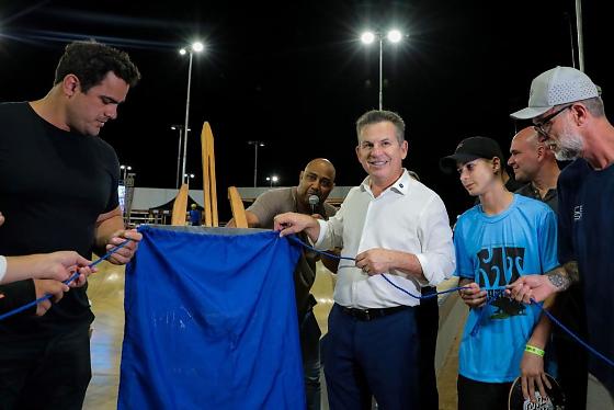 Parque tem área de aproximadamente 7.000 m2 e equipamentos de padrão olímpico