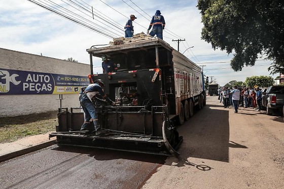 No total, serão recuperados em torno de 123 quilômetros de ruas.