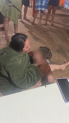 No local estavam um casal, uma criança de 7 anos, um bebê e um piloteiro.