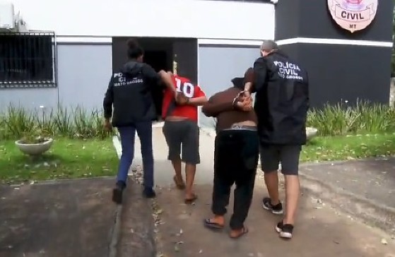 Os furtos vinham ocorrendo desde o dia 2 de fevereiro em uma fazenda às margens da rodovia MT-338