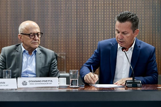 Com a saída de Mauro Mendes, vice descarta pressa na montagem do staff.
