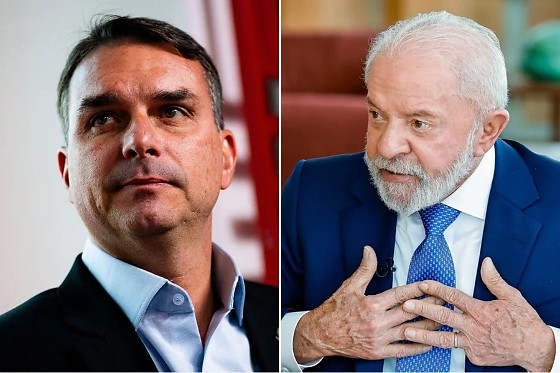 Levantamento divulgado nesta terça-feira (20) mostra Flávio Bolsonaro com 52% dos votos válidos, contra 48% de Lula.
