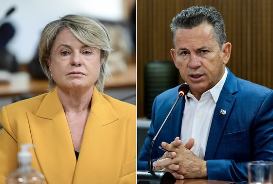 Senadora Margareth Buzetti (PP) e o governador Mauro Mendes (União) podem compor a chapa majoritária para o Senado em 2026