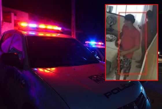 Imagens de câmeras de segurança registraram a presença de um homem na residência antes de o corpo ser encontrado