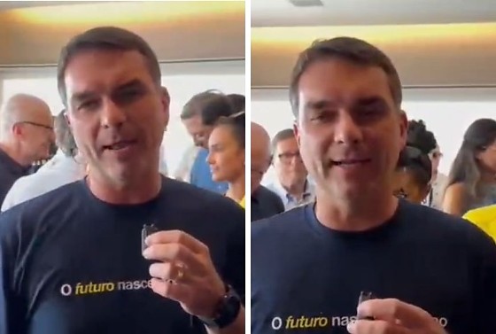 Em Sinop, Flávio Bolsonaro declara guerra a restrições ambientais e garante empenho para tirar Ferrogrão do papel