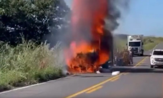 Não há informações sobre as causas do incêndio