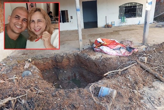 Nilza Moura de Sousa Antunes, de 64 anos, foi assassinada pelo próprio marido, Jackson Pinto da Silva, de 38 anos. Ele confessou o crime.