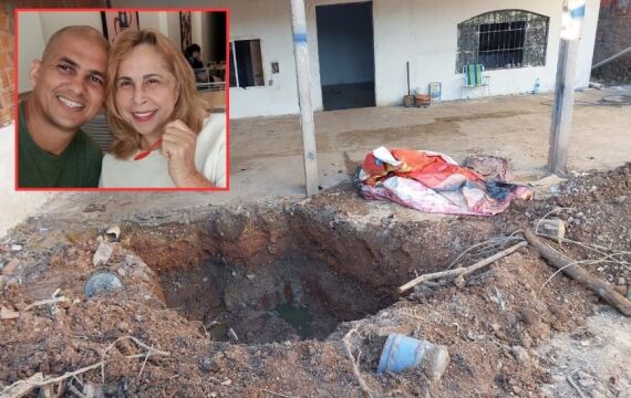 Nilza Moura de Sousa Antunes, de 64 anos, foi assassinada pelo próprio marido, Jackson Pinto da Silva, de 38 anos. Ele confessou o crime.