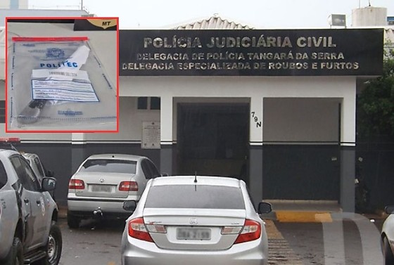 A faca foi recolhida e encaminhada para perícia, que deverá apontar se o material possui vestígios compatíveis com o assassinato da estudante