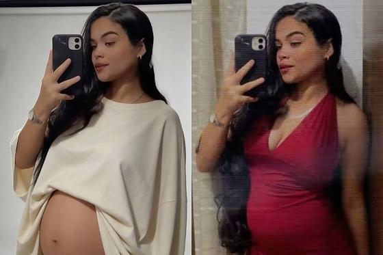Laini Mirely, que estava grávida de oito meses, o bebê também não sobreviveu