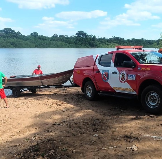 Corpo de Bombeiros encontrou o corpo do pescador Eurides Pinto de Magalhães, que morreu afogado no Rio Cuiabá