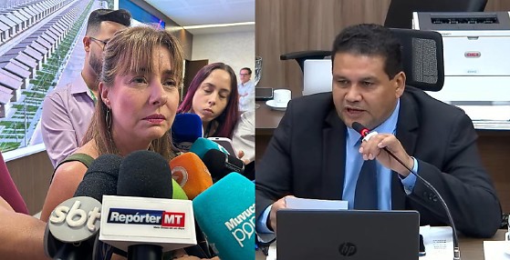 Prefeita e presisente da Câmara protagonizam ciclone político em Várzea Grande.