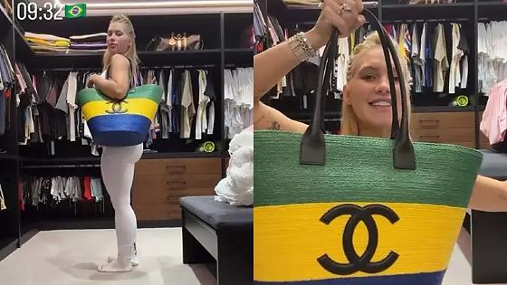 Virginia revelou que a ostentação faz parte do seu planejamento de torcedora "it-girl"