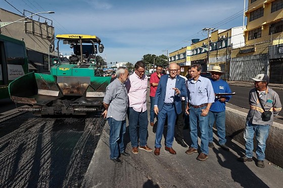 Governador Otaviano Pivetta cobrou o andamento das obras do BRT em Cuiabá e Várzea Grande