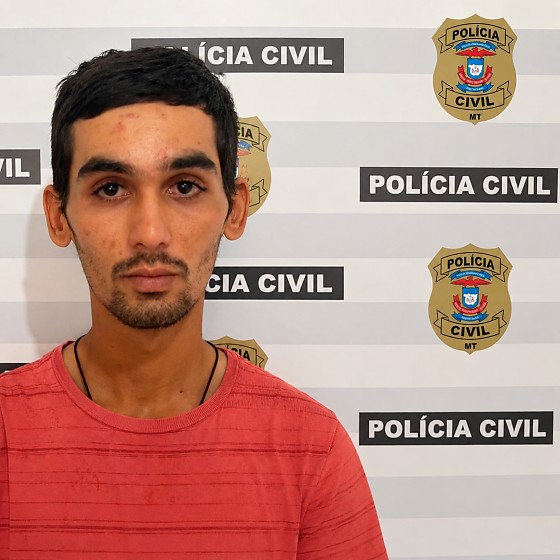 Como não estava em situação de flagrante e, naquele momento, não havia mandado de prisão expedido contra ele, o suspeito foi ouvido e liberado.