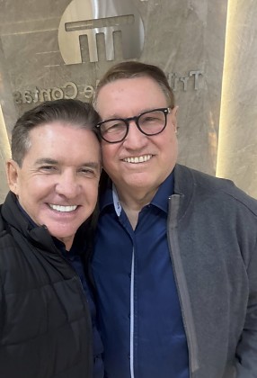 Grandes amigos da "velha guarda" do jornalismo de MT