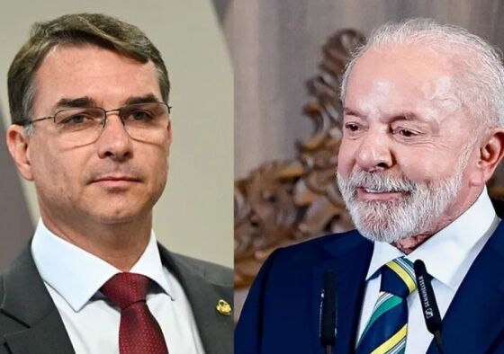 Pesquisa encomendada pela Globo aponta 46% para Flávio Bolsonaro e 44% para Lula; rejeição dos candidatos também foi medida.