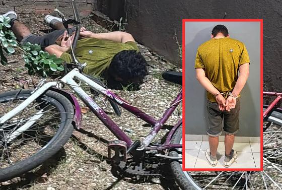 Logo após o flagra, o homem rendeu o tarado e acionou a Polícia Militar, que prendeu o criminoso.