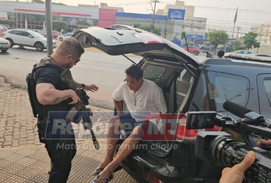 O ex-vereador de Cuiabá Paulo Henrique foi preso em setembro de 2024, na Operação Pubblicare, deflagrada pela Polícia Federal.