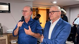 PSDB é o primeiro partido a formalizar apoio à reeleição de Pivetta
