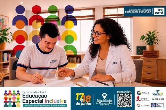 O evento terá como sede o Centro de Eventos do UniSenai, em Cuiabá, e tem como objetivo central debater o planejamento orçamentário, pedagógico e estrutural para garantir o direito à aprendizagem de alunos com deficiência na rede pública de ensino de