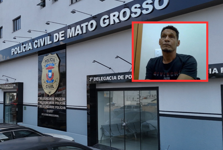 Odiley Rodrigues de Souza foi preso nesse domingo (31) pela morte de Alessandro Sidinei Braga