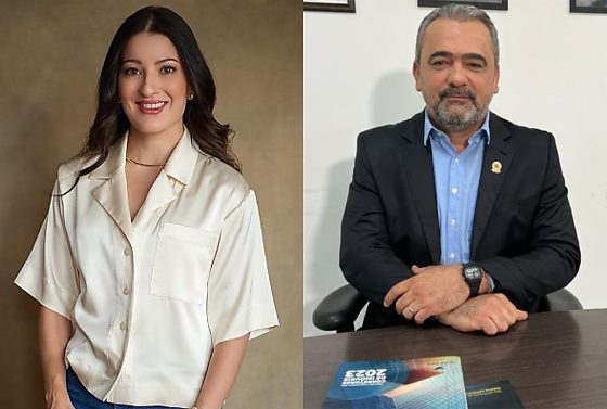 Jéssica Riva e Claudecir Contreira foram condenados ao pagamento de R$5 mil de multa por propaganda eleitoral antecipada