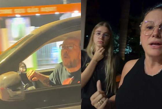 Empresária relatou momento de pânico ao lado da filha nas ruas de Rondonópolis.