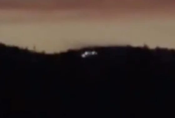 A suposta nave é na verdade um camping