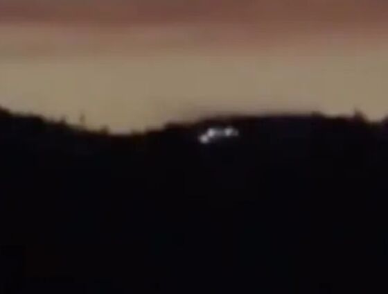 A suposta nave é na verdade um camping