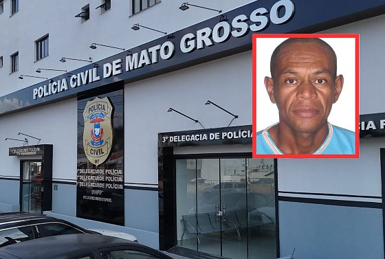 Claudinei da Silva, de 42 anos, foi preso em flagrante acusado de matar a filha de 12 anos