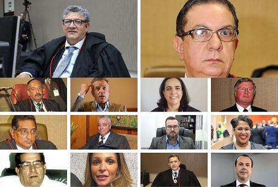 Juízes e desembargadores afastados do TJMT