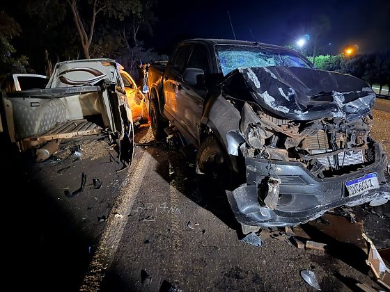 Acidente ocorreu na noite de segunda-feira (8), na BR-070