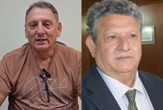 O empresário Luciano Cândido Amaral e o desembargador Dirceu dos Santos foram alvos da Polícia Federal, na Operação Gemini, deflagrada nessa segunda-feira (8)