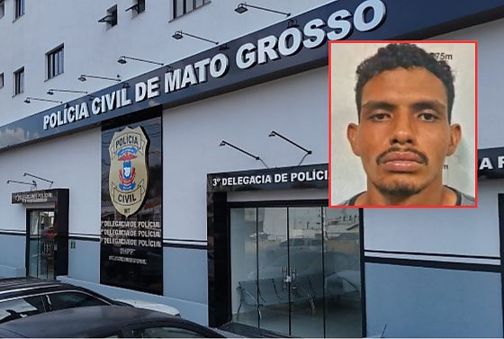 Gabryel foi preso na segunda-feira (8), após uma força-tarefa da DHPP que investiga a morte de Josivany, encontrada carbonizada em um terreno baldio na região central de Várzea Grande.