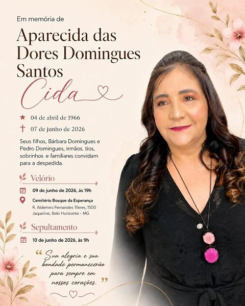 Aparecida das Dores Domingues Santos