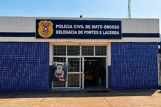 Policial foi filmado torturando preso dentro da Delegacia de Pontes e Lacerda