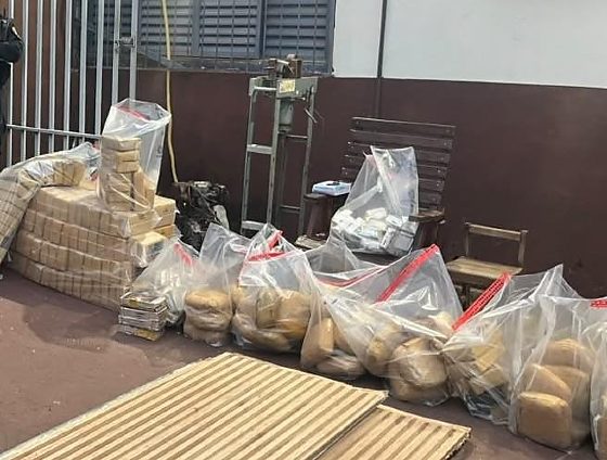 O motorista não se pronunciou sobre qual seria a procedência da droga.