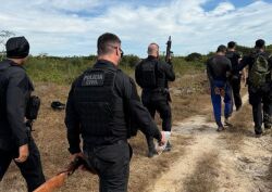 Polícia Civil deflagrou a Operação Horizonte em Paranaíta para desarticular uma facção criminosa envolvida com o tráfico de drogas no município.