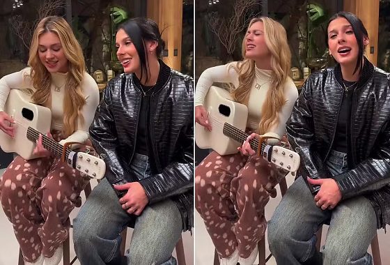 Duda Bertelli e Ana Castela cantam juntas